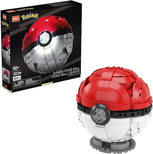MEGA CONSTRUX POKEMON Poke Ball – Costruzioni – c/suono c/luci In scatola (cm)…x1